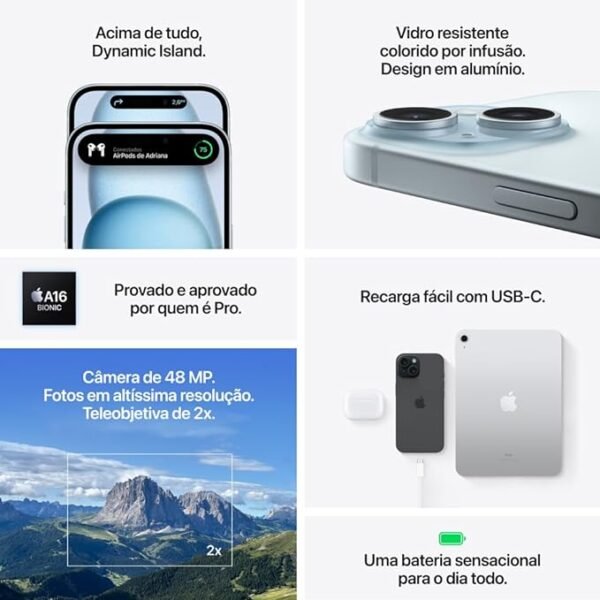 Apple iPhone 15 Plus - A Revolução em Suas Mãos